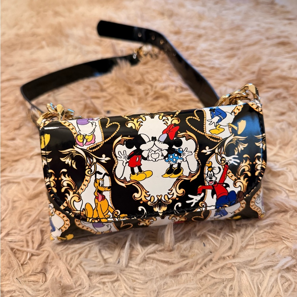 Aldo D100 beltbag Disney Character Clutch - Black, Gold, and Blue - Picture 4 of 6
